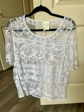 Forgotten Grace Embroidered Blouse